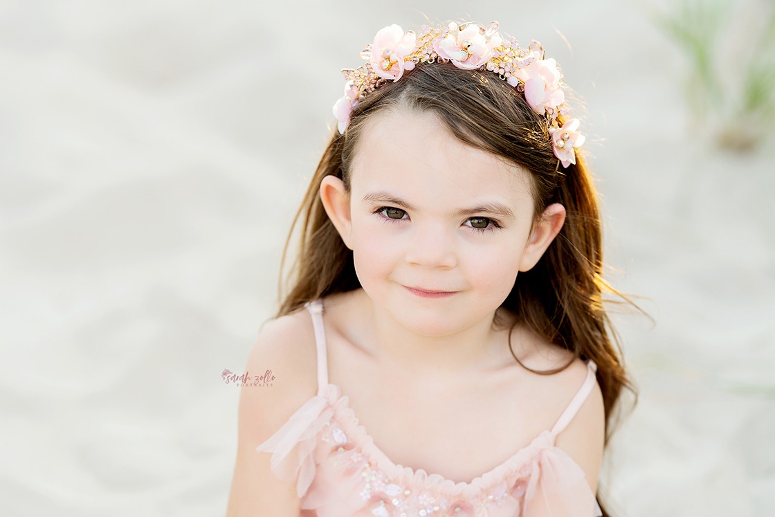 Beach Photography Watch Hill, Napatree Point, Westerly, RI - up close photo family photo session of girl on beach