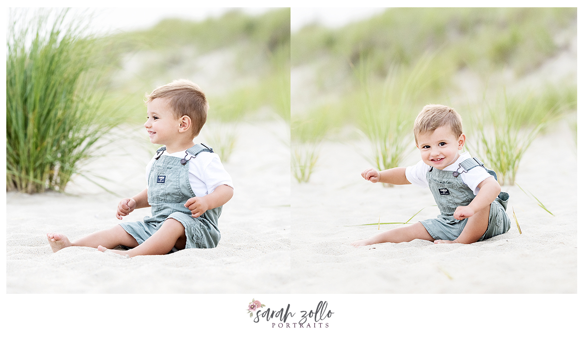 saunderstown rhode island family sunset beach photography session