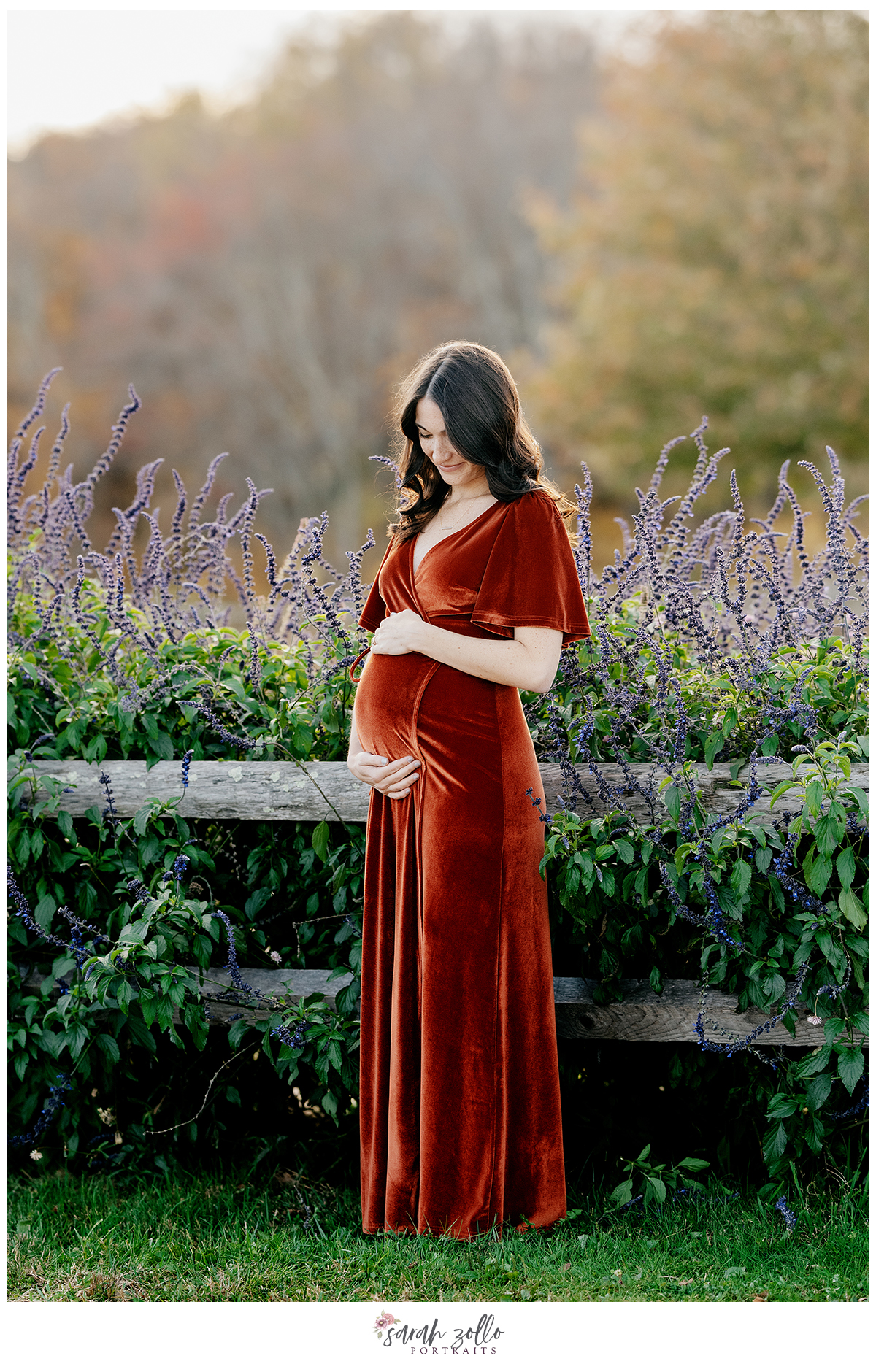 fall family photography sessions at the farmers daughter ri maternity photo lavender field