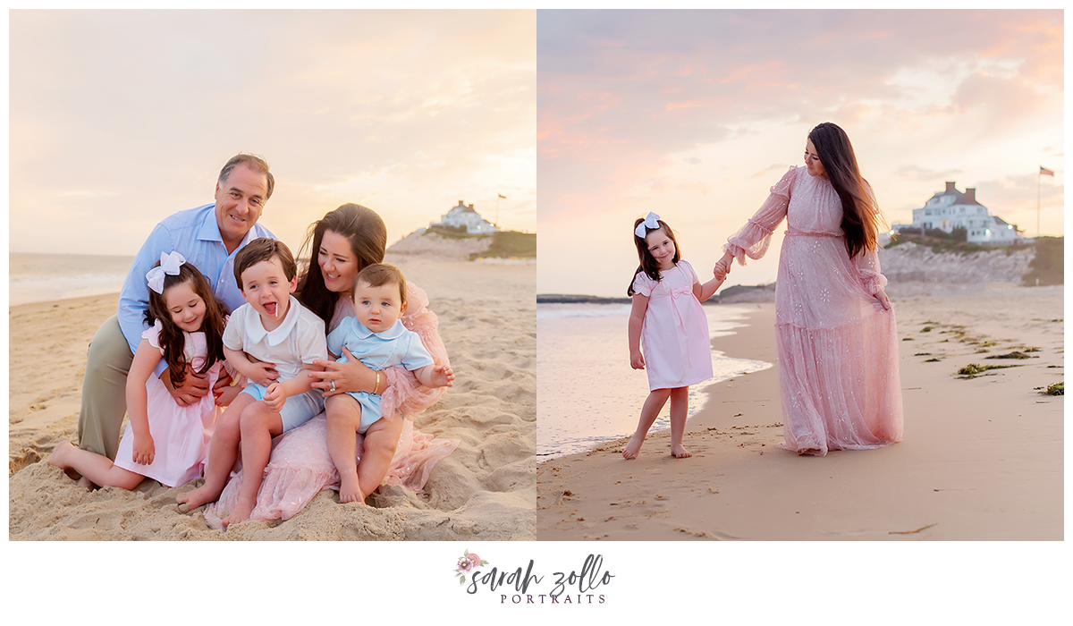 ocean house beach photography session Taylor swift's house watch hill rhode island